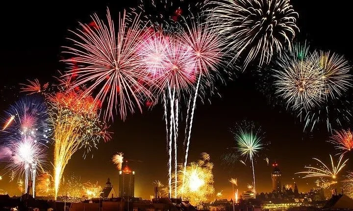 July 4th fireworks cruise on Biscayne Bay