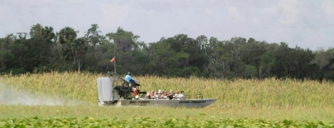 Florida wildlife adventure with Airboat Ride and Gatorland entry