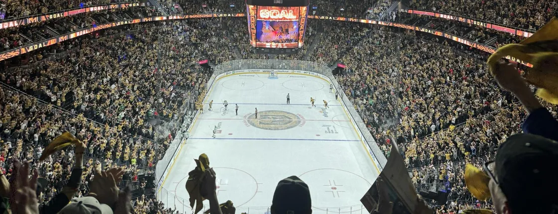 Vegas Golden Knights NHL game ticket at T-Mobile Arena