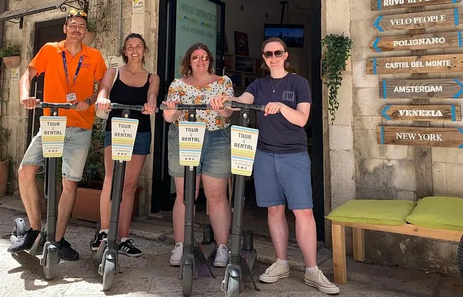 1 Hour Bari Electric Scooter Guided Tour