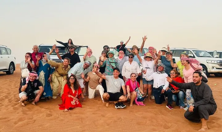 Dubai Premium Desert Safari with Live shows & Gourmet Dinner