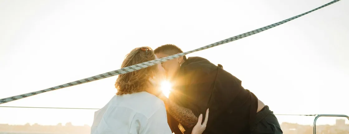 Cascais romantic private cruise with sparkling wine