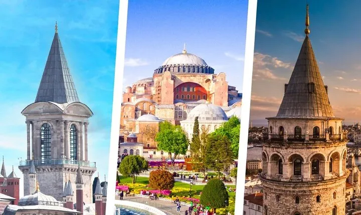 Topkapi Palace Hagia Sophia and Galata Tower Combo Tickets