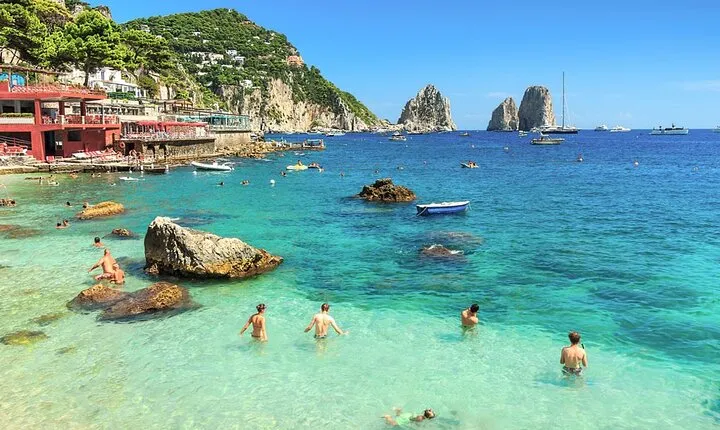 Capri Island and Naples Gulf Full-Day Trip from Rome