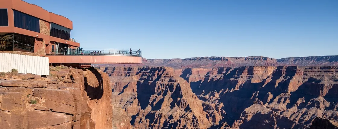 Grand Canyon West Rim by Luxury Limo Van with Hoover Dam photo stop