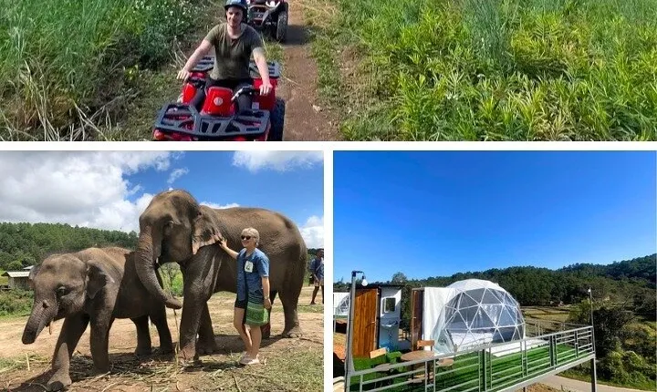 2D1N: ATV Ride, Elephant Sanctuary, Overnight in Stylish Dome
