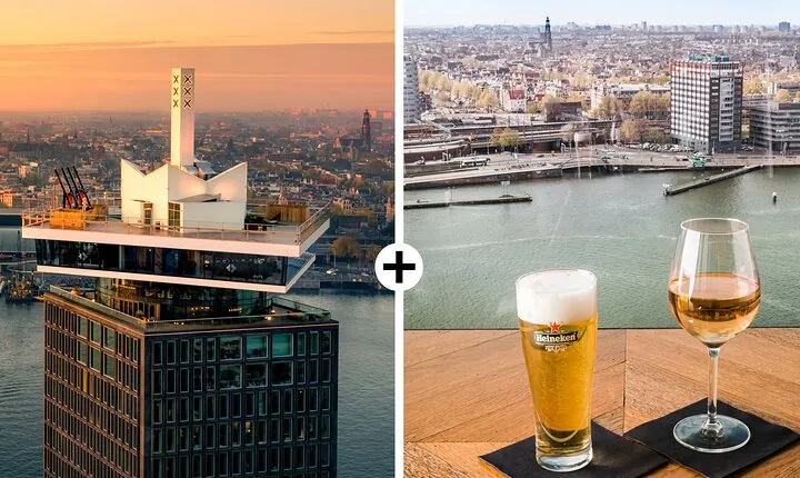 A'DAM LOOKOUT Entry Ticket with 2 Drinks