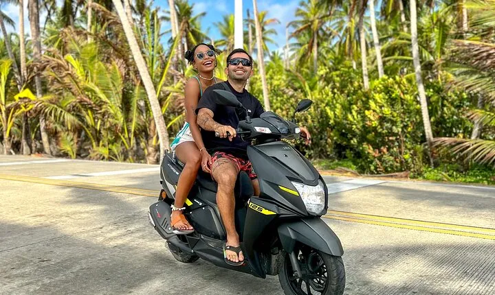 Rent a Scooter and tour the island of San Andrés
