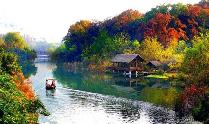 Hanghzhou Xixi Wetland Half Day Tour with Boat Ride