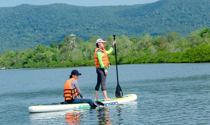 Phu Quoc Trekking and Saddle Up Board in Rach Tram River