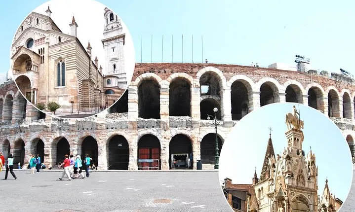 Verona Private City Tour including Arena and Funicular for Kids and Families