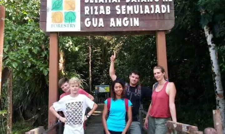 Fairy Caves and Wind Caves from Kuching City