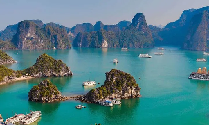 Peace Cruise 2 day Explore Halong Bay and Lan Ha Bay from Hanoi
