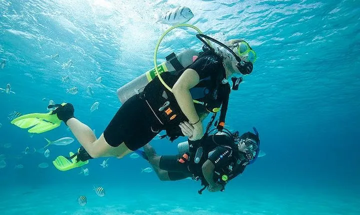 Discover Scuba Diving with two dives in the Ocean in Tenerife with Transfers