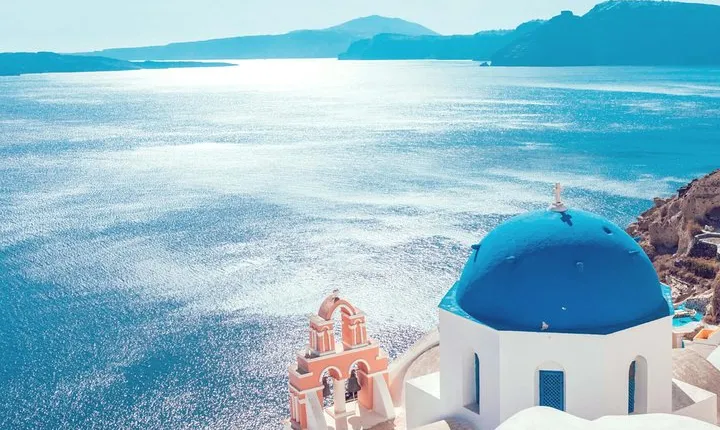 Santorini Winter Panorama