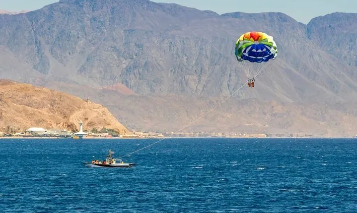 Dahab Parasailing: Soar Over the Red Sea