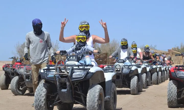 Super Safari by Jeep, Quad, Camel, Dinner & Village :Marsa Alam