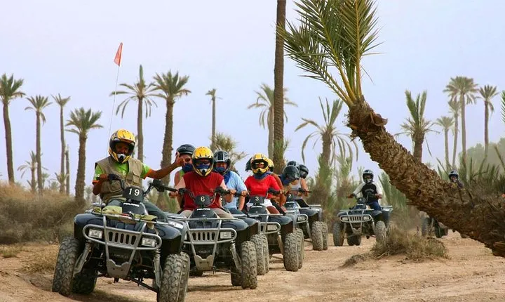 Quad Biking in The Marrakech Palm Grove and Berber Villages