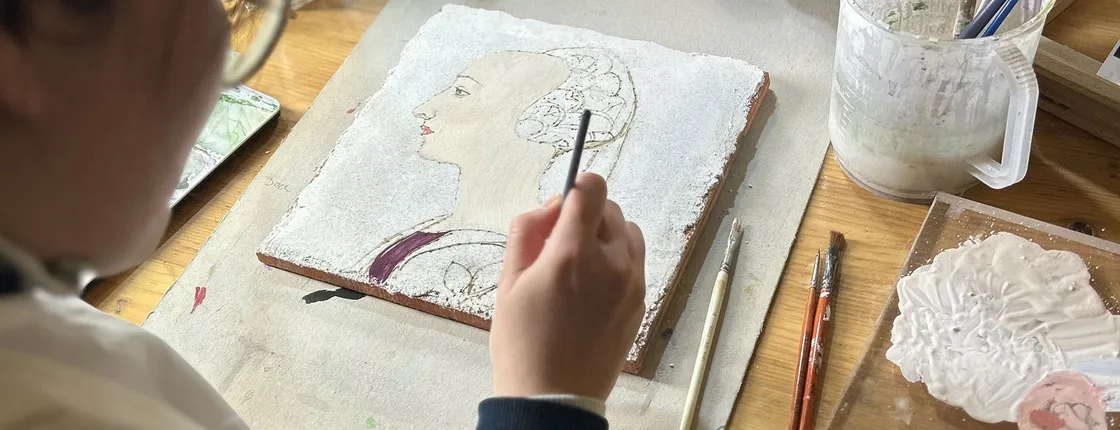 Fresco tutorial experience in Arezzo