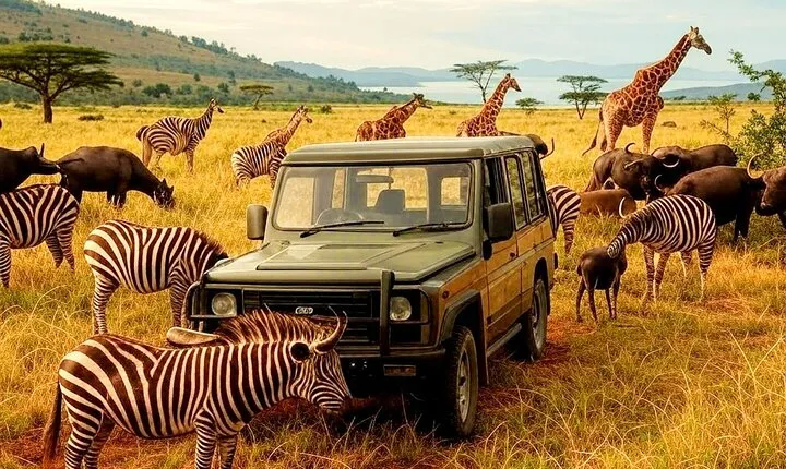 Day Trip Private Safari in Akagera Park with hotel pickup