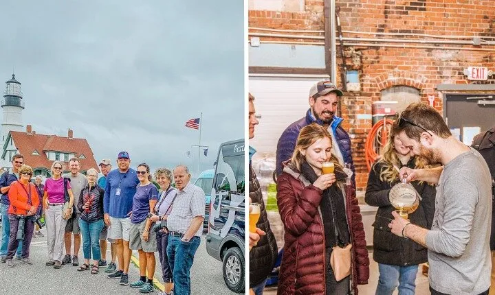 Portland Lighthouses and Craft Brewery Van Tour