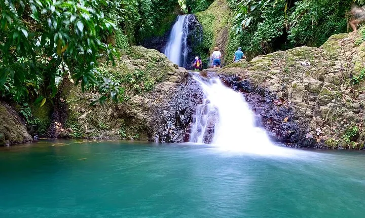 Seven Sisters Falls Hike / Annandale Falls / Grand Etang National Park & Lake