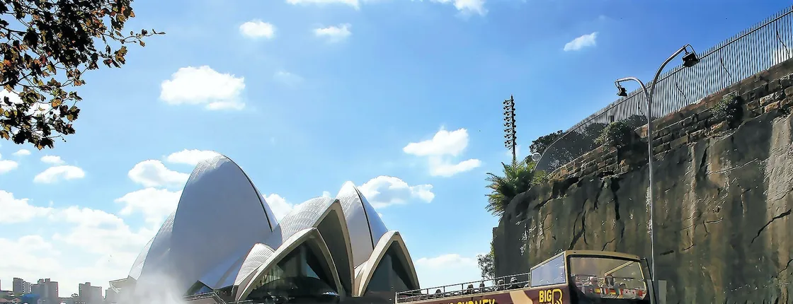 Big Bus tour of Sydney
