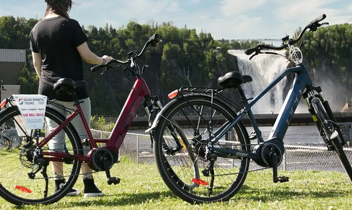 Quebec City : Bike Excursion to Montmorency Falls