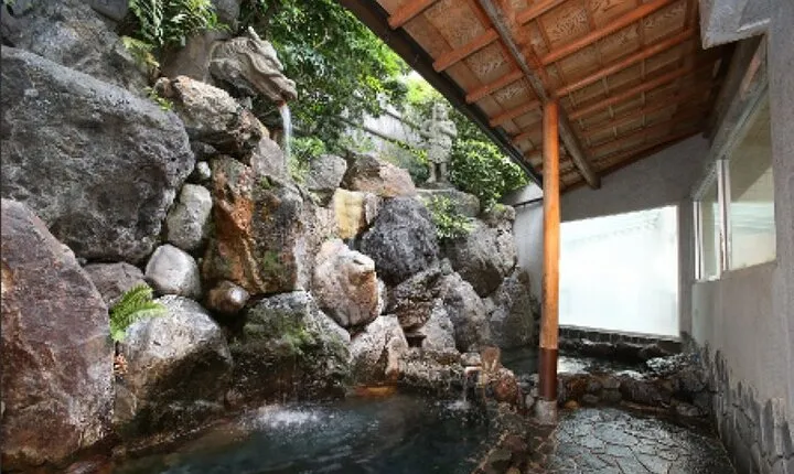 Guide tour of Japanese bathing culture at Funaoka Onsen