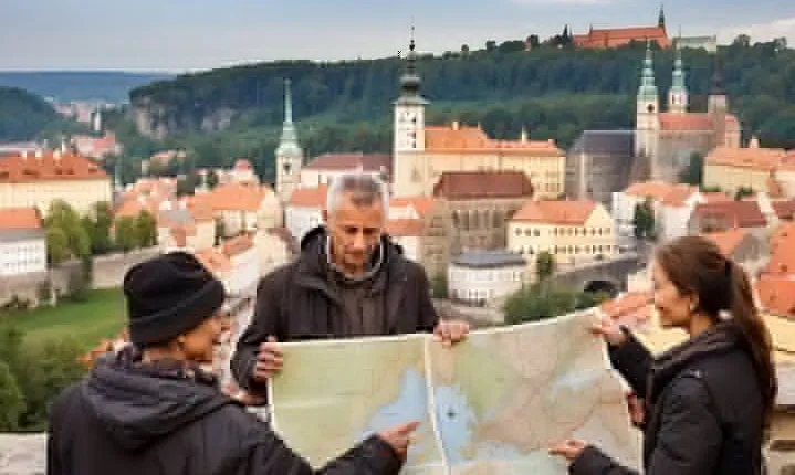 Private Transfer from Vienna to Prague with Stop in Hluboká or Český Krumlov
