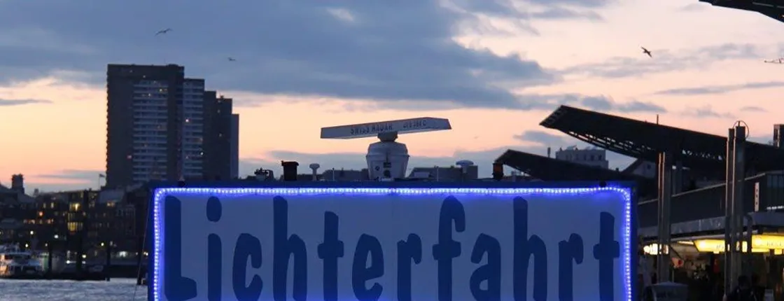1.5-hour Port of Hamburg Evening Lights Cruise