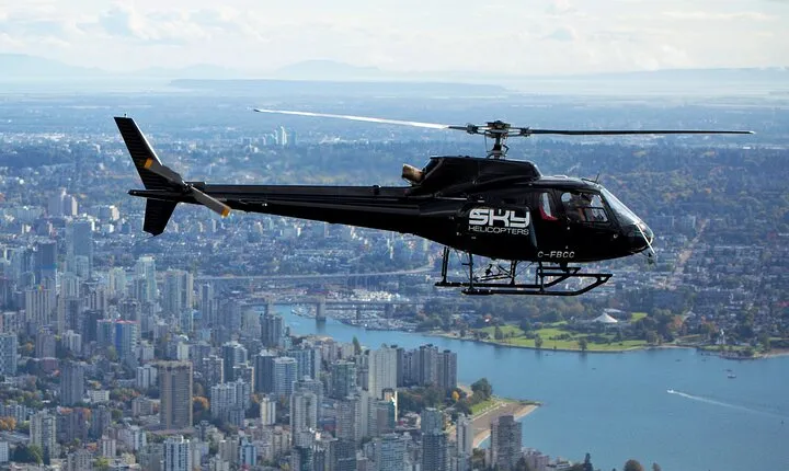 Helicopter Tour of Vancouver City (Depart SKY Hangar)