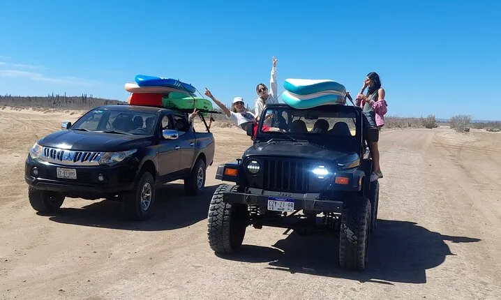 Half Day Sandboarding and Paddleboarding Experience in La Paz