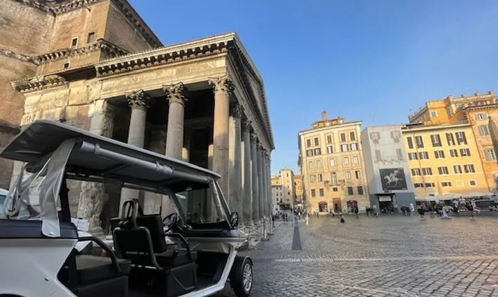 Rome Fullday: Private Golf Cart Adventure & Vatican tour