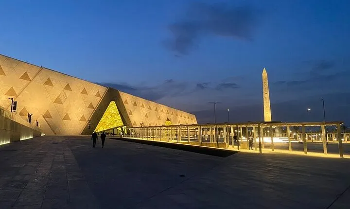 Grand Egyptian Museum and Pyramids
