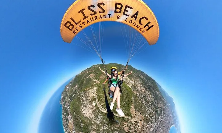 Tandem Paragliding in Alanya, Antalya Turkey with a Licensed Guide