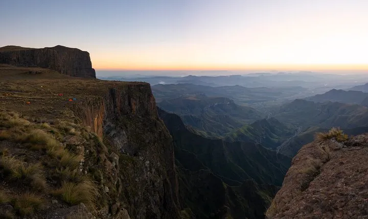 Overnight hike Sentinal Peak and Tugela falls