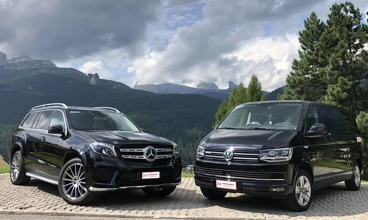 Transfer from Cortina d'Ampezzo to Venice Marco Polo airport or Mestre station