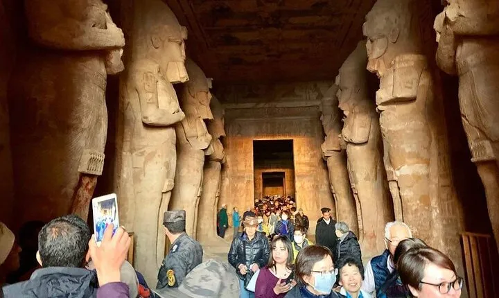 Amazing 4-Days Nile Cruise from Aswan To Luxor with sightseeing and Abu simbel