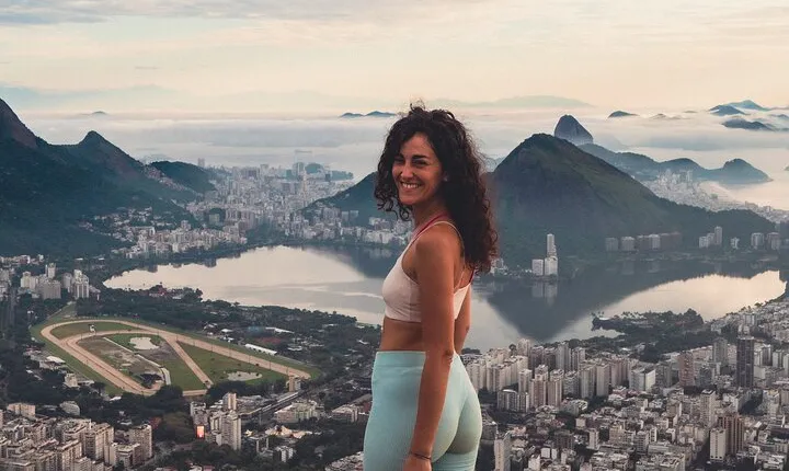 Two Brothers Hike in Rio de Janeiro At sunrise