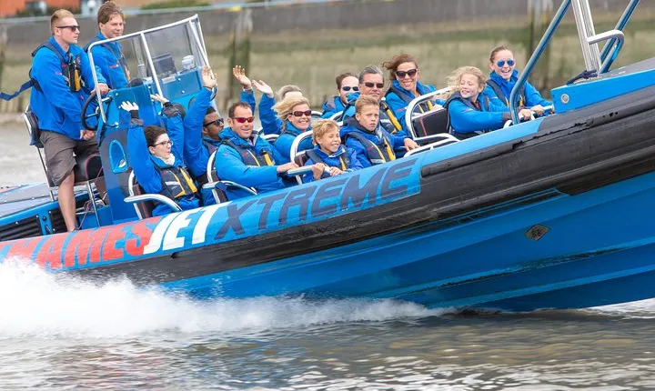 River Thames Fast RIB-Speedboat Experience in London