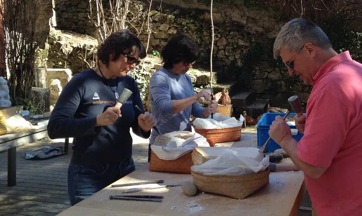 Stone Carving in Cercedilla/Madrid