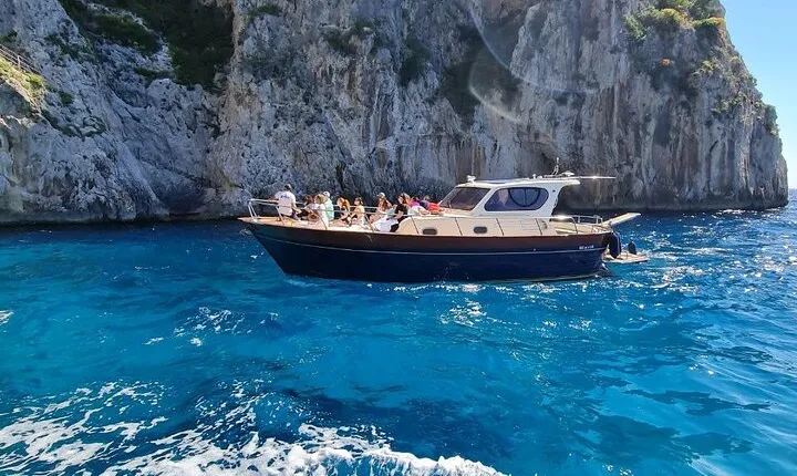 From Sorrento: Capri Small Group Boat Day Trip