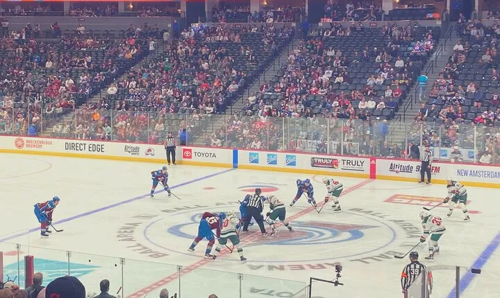 Colorado Avalanche Ice Hockey Game Ticket at Ball Arena