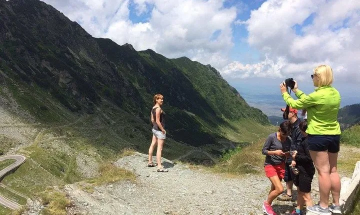 Transfagarasan Highway Balea Lake and Carta Monastery from Brasov