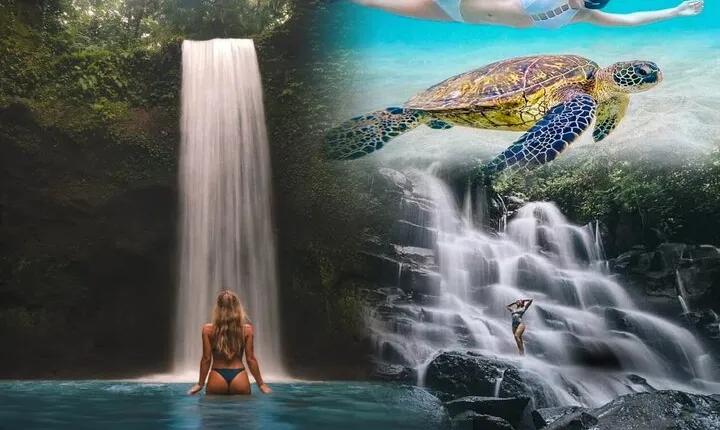 Blue Lagoon Snorkeling - Lunch - Kantolampo - Tibumana Waterfall