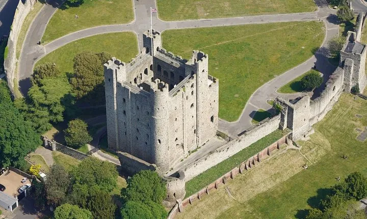 Rochester, Dover Castle Guided Tour and the Cliffs