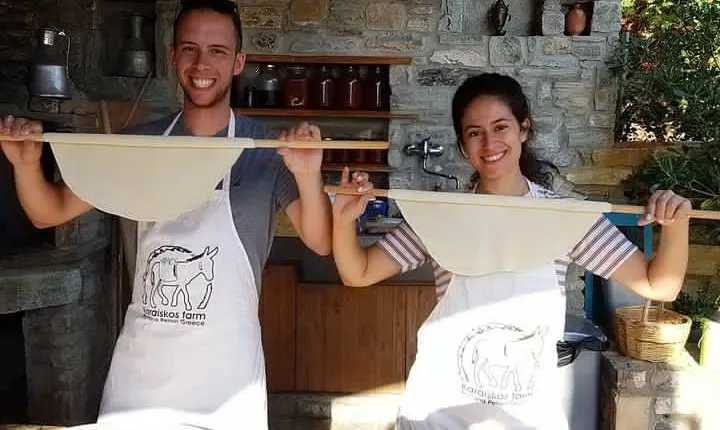 Cook like a local Greek Cooking lesson in Mt Pelion Greece