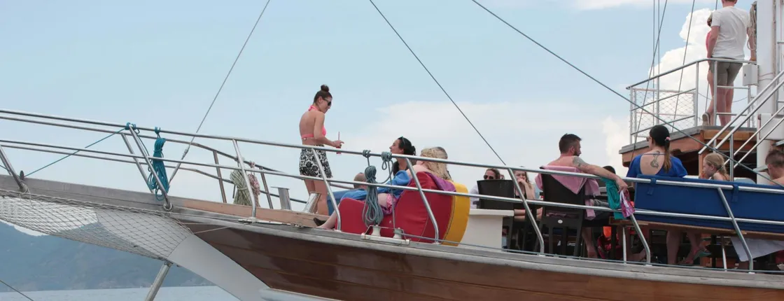 Fethiye Boat Cruise with Lunch, Soft Drinks & Transfers