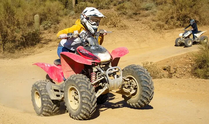 Self-Guided Centipede Desert ATV Rental